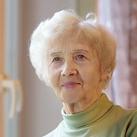 Portrait of a patient